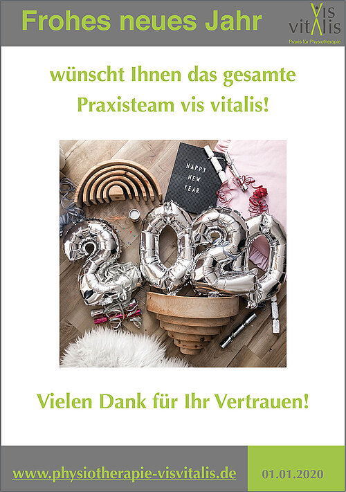 Frohes neues Jahr wünscht das Team vis vitalis