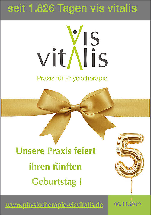 Unsere Praxis feiert ihren fünften Geburtstag!
